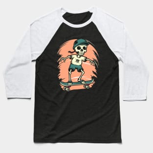 preppy skeleton Baseball T-Shirt